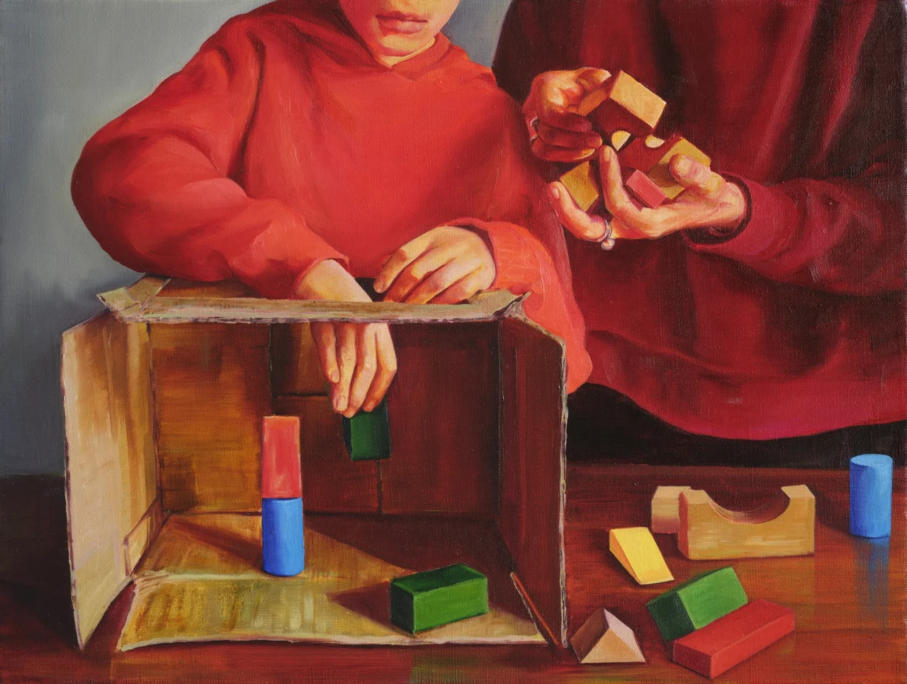 Dragosz_Emilia_Praktyczne_uwagi-i_sfromuowane_przestrogi_2026_olej_plotno_46x61cm